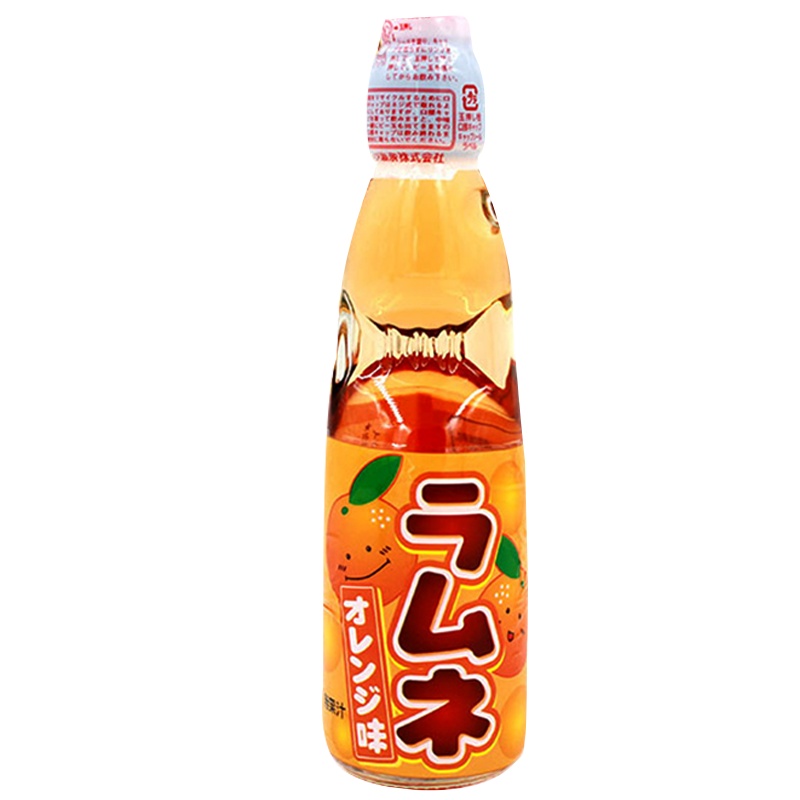 日本进口 哈达 波子汽水柑橘味碳酸饮料 200ml*5瓶