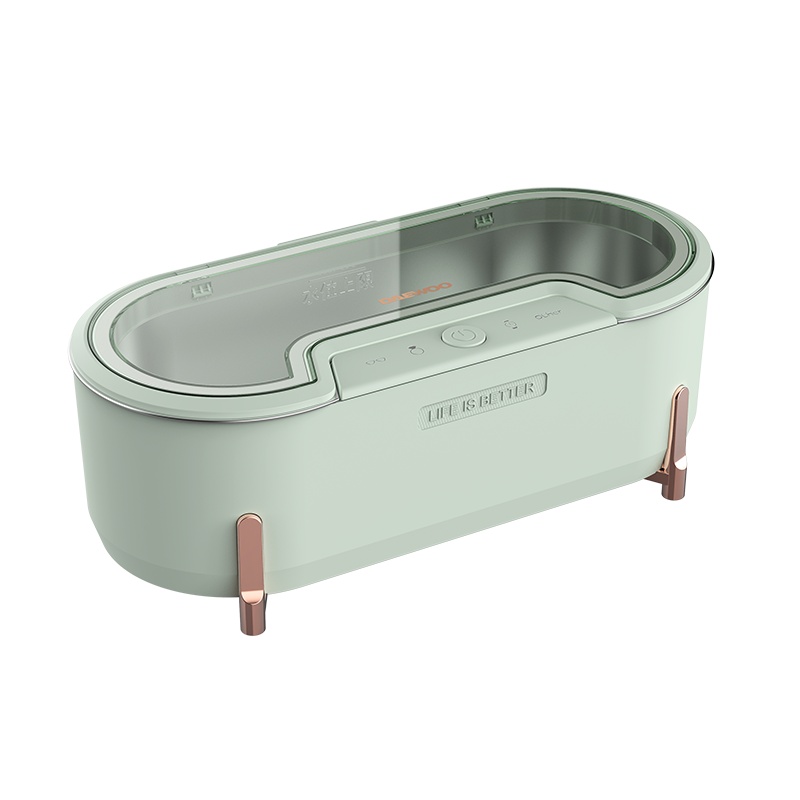 大宇(DAEWOO)超声波清洗机家用洗眼镜机眼镜清洗器手表首饰清洗机小型礼品礼物 C1绿色