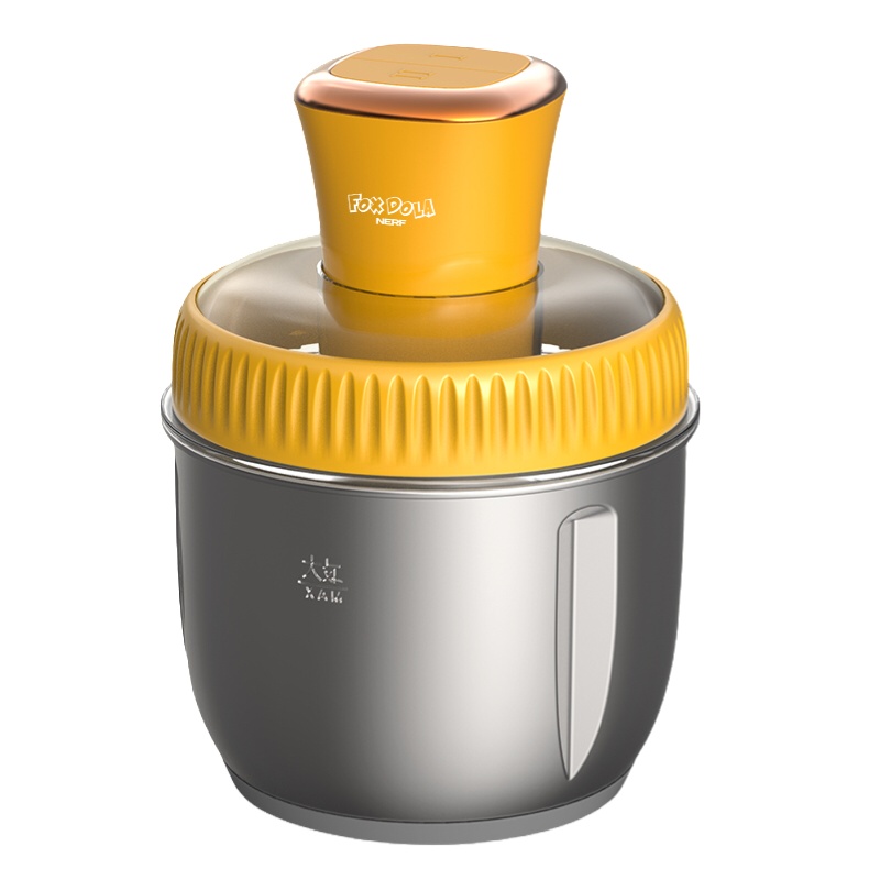 狐狸多拉 JY-900B09绞肉机 黄色