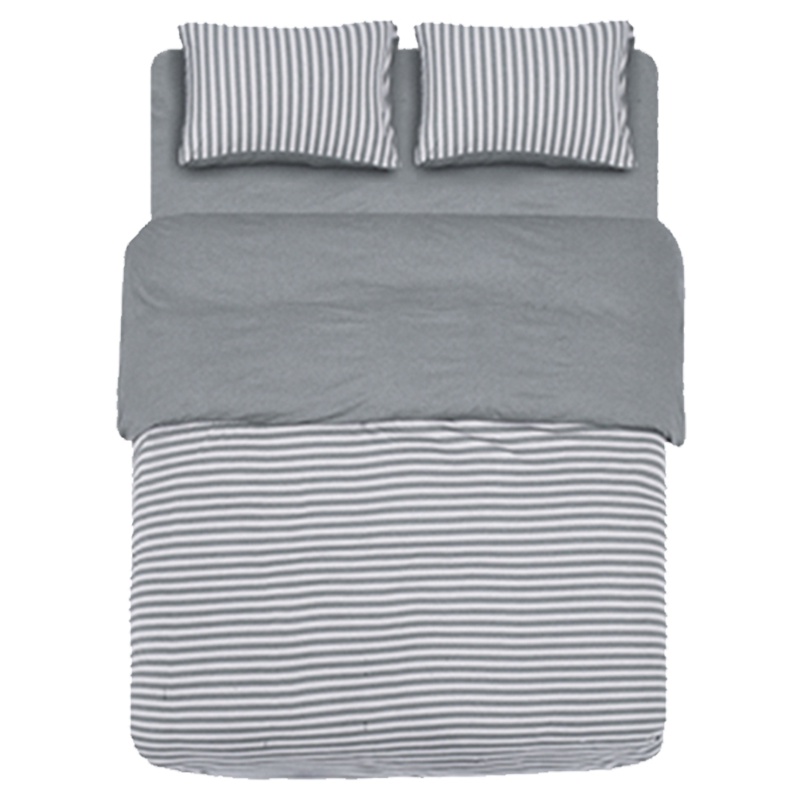 苏宁极物 床上用品亲肤全棉针织件套