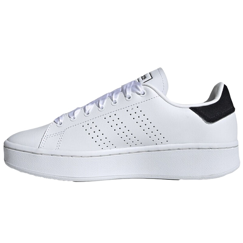 Adidas/阿迪达斯女鞋 ADVANTAGE BOLD休闲松糕厚底小白鞋 EF1034