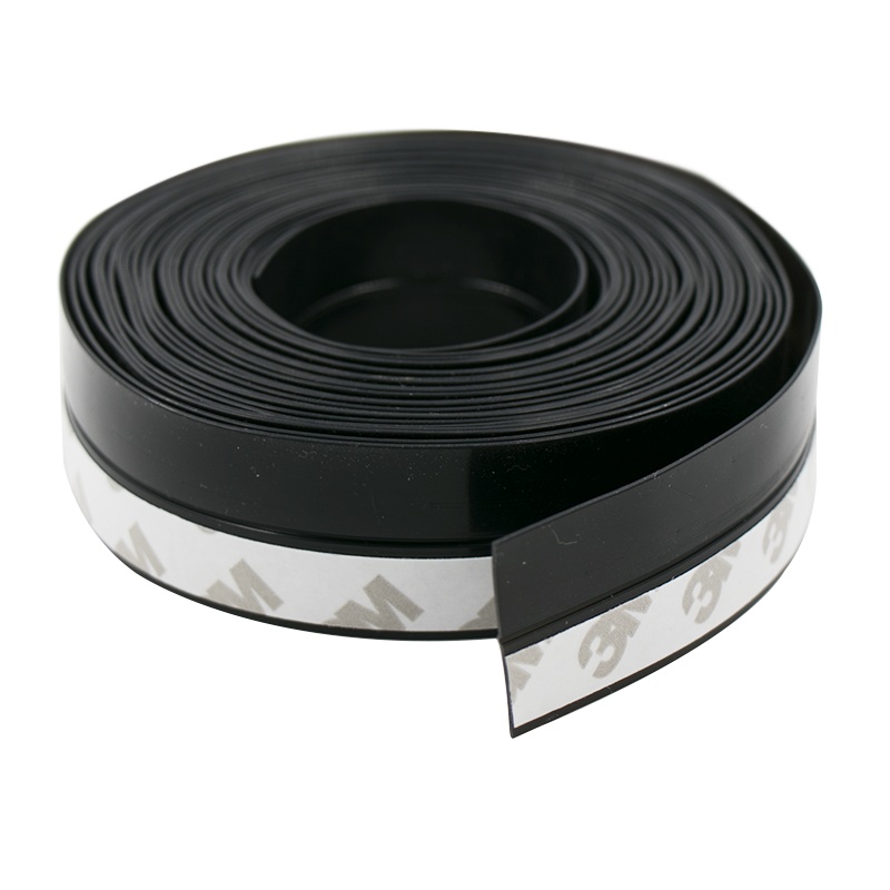 海斯迪克 HK-518 自粘型密封条 隔音防水胶条 门缝门底防风条门窗窗户保温保暖玻璃门封条 黑色35mm5米/2卷