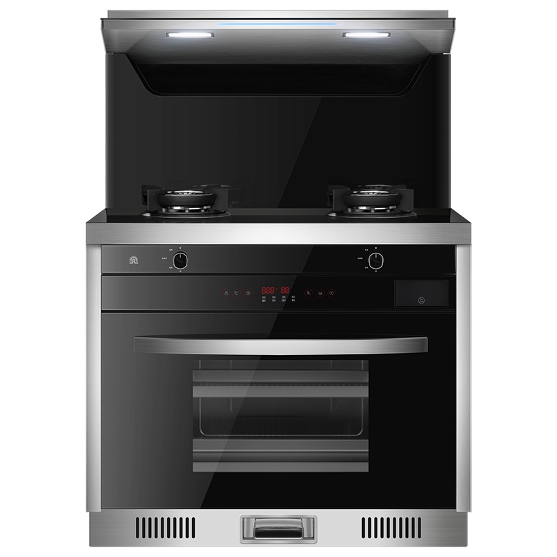 容声(RONGSHENG)集成灶家用抽油烟机燃气灶蒸烤箱一体机JJZT-RQ310K集成灶天然气12T