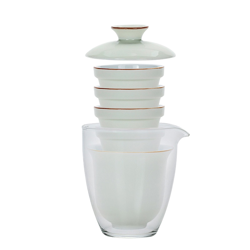 礼促优选旅行功夫整套茶具套装