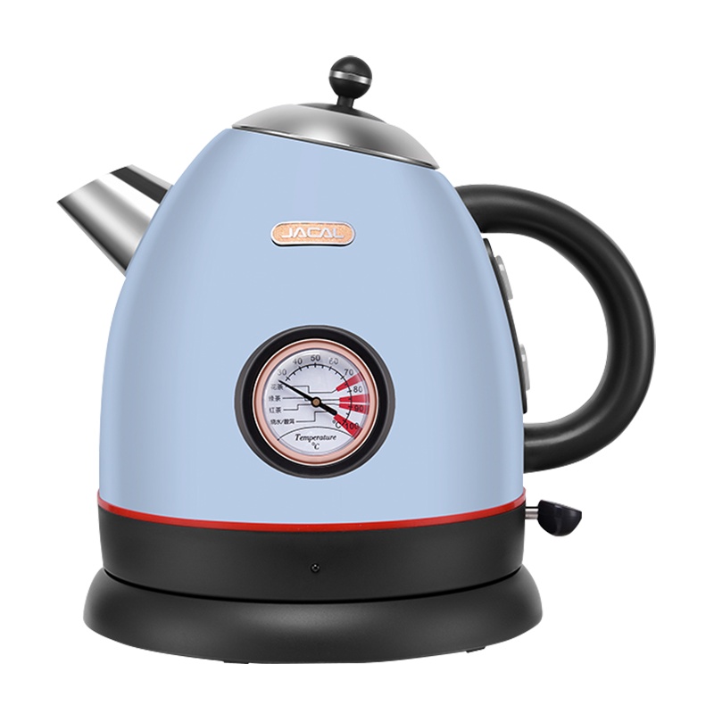 Jacal/积高 电水壶GL- E3B-2 可视温度电热水壶 304不锈钢电水壶北欧迷你电开水壶