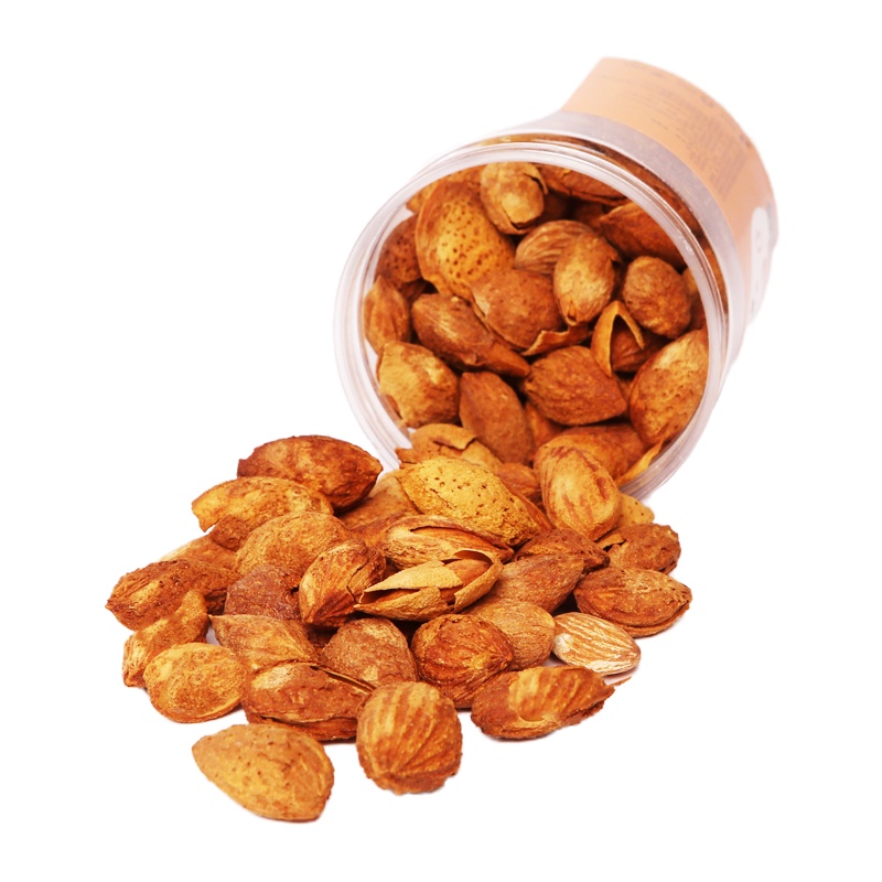 [屾之鼠 坚果组合装]罐装坚果组合巴旦木*2+小核桃仁*1三罐休闲零食 临安特产坚果炒货