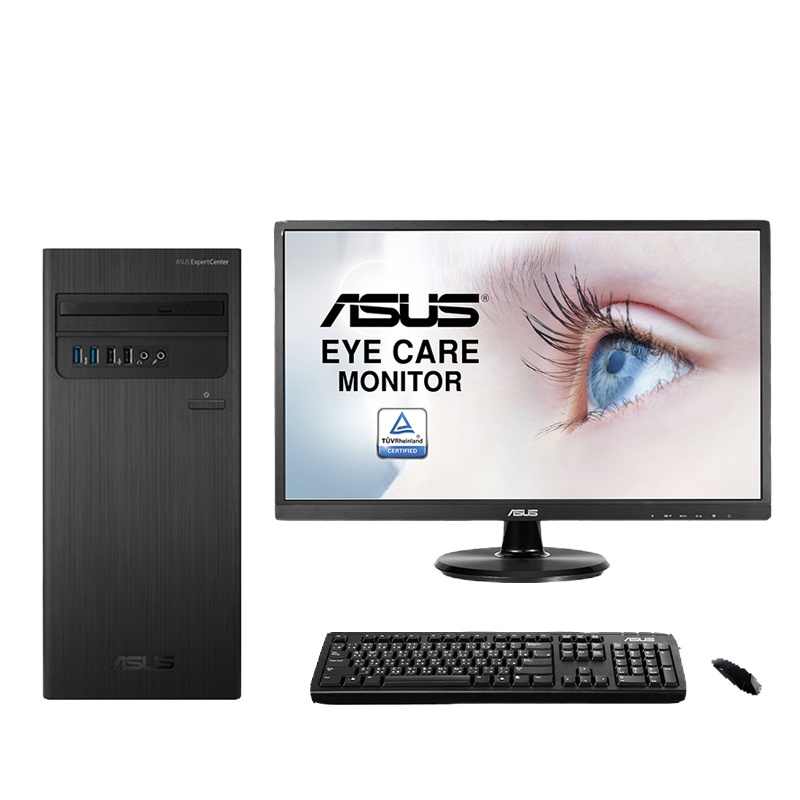 华硕(ASUS)D300TA商用台式电脑21.5英寸显示器(G6400 4G 1T 集显)