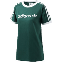 Adidas阿迪达斯三叶草女装运动休闲圆领短袖DZ5663