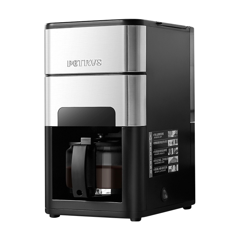 Petrus/柏翠 PE3900咖啡机家用全自动一体机磨豆小型美式煮咖啡壶