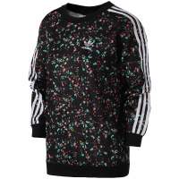 adidas阿迪达斯三叶草运动服秋冬季女装休闲长袖卫衣DH4257