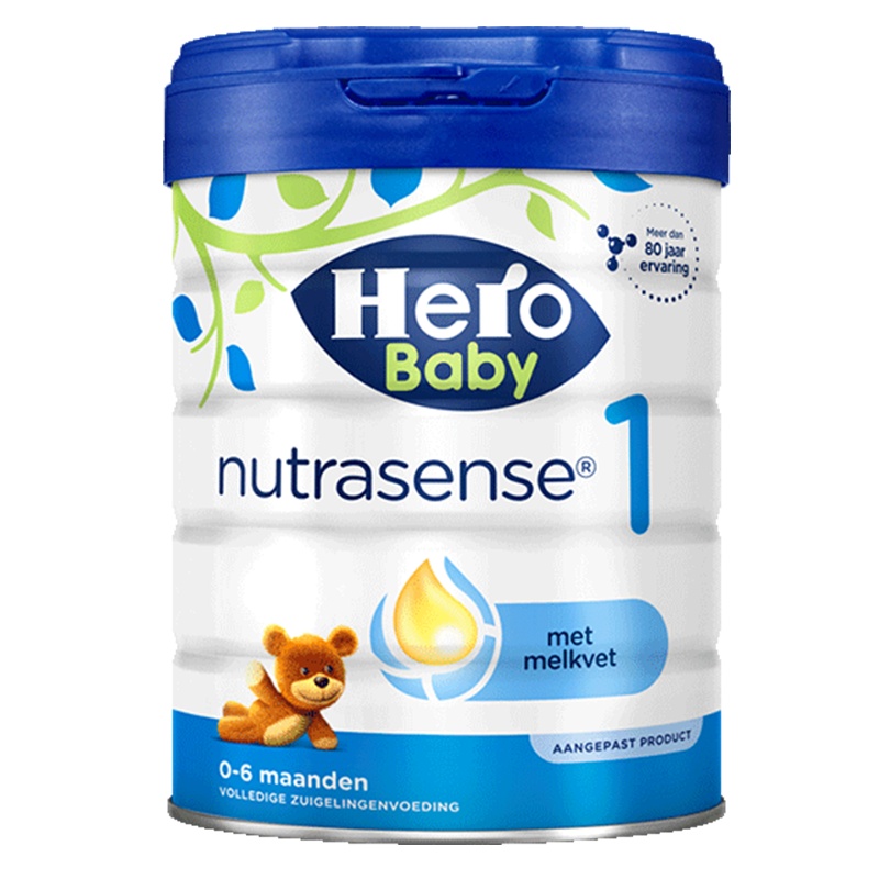 Hero Baby 原装进口婴儿奶粉 白金版1段 0-6个月 800g/罐