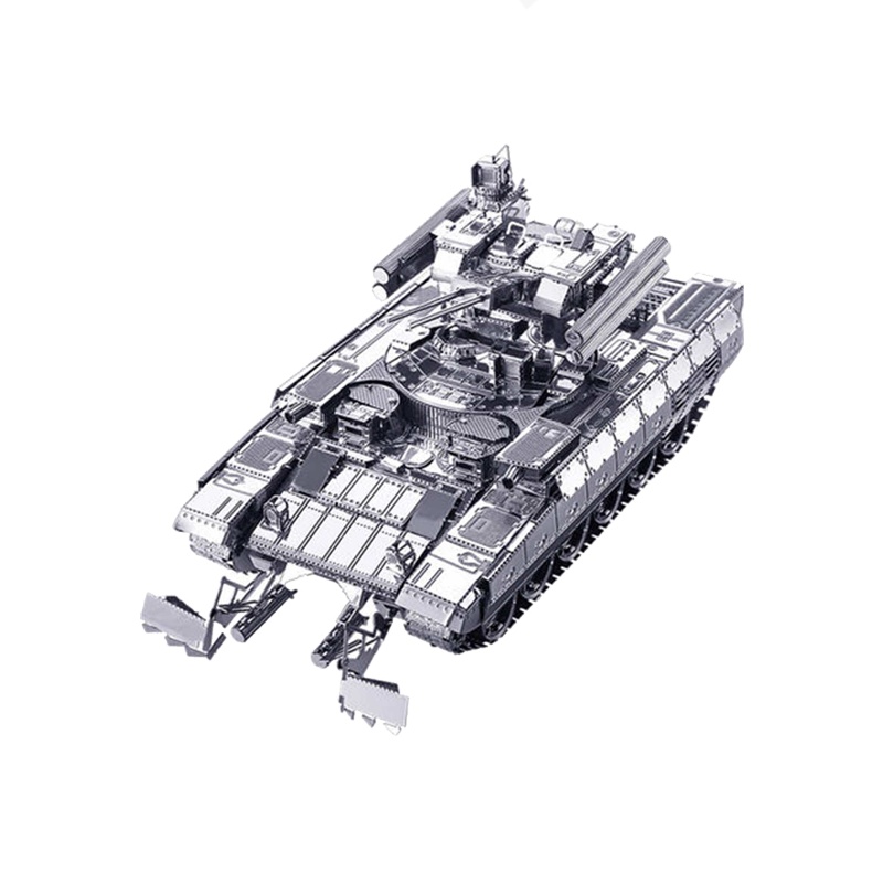 拼酷 BMPT终结者坦克 3D立体拼图 银