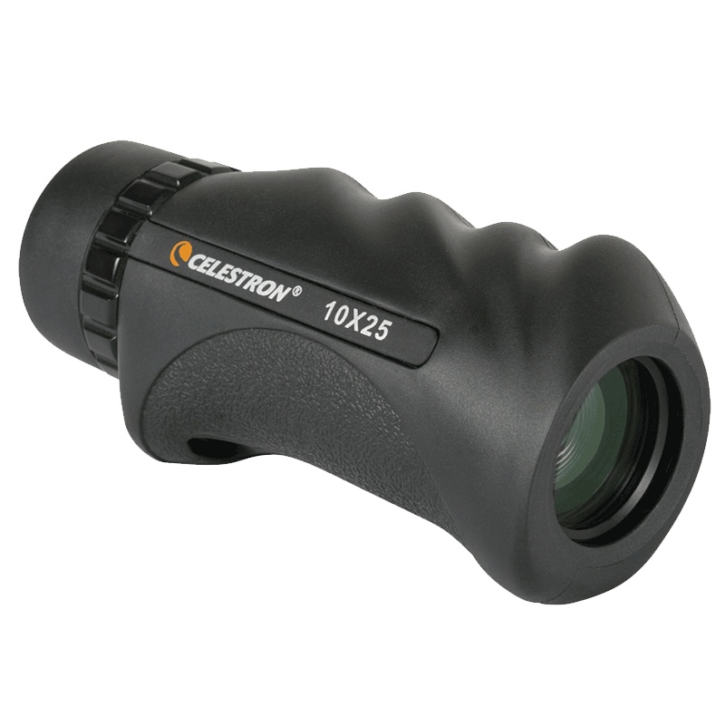 星特朗CELESTRON手持式固定倍率单筒普通望远镜高清高倍微光夜视NATURE自然 10X25