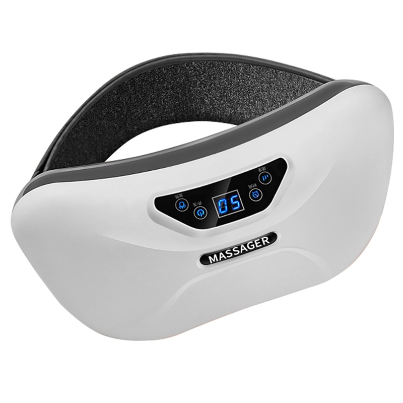 德国康仕坦(Konstan)腹部按摩器腰部按摩器揉腹仪揉肚子自动腹胀便秘胀气按摩仪豪华白色款(液晶触控)F1