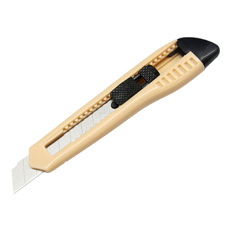 得力(deli)美工刀2003 18mm 单只装 颜色随机