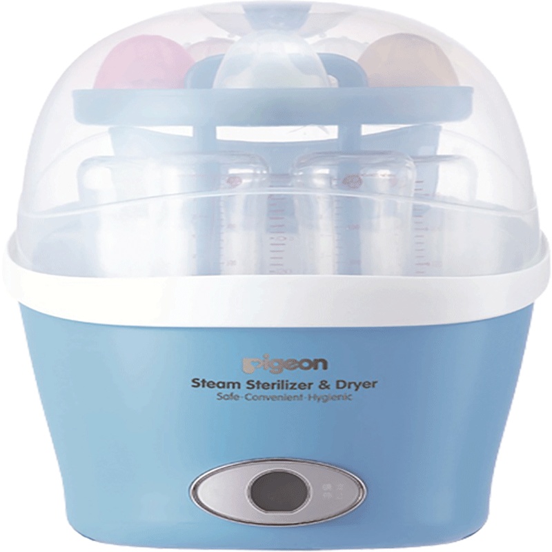 贝亲PIGEON(pigeon)烘干式蒸汽消毒器9-10分钟 RA07