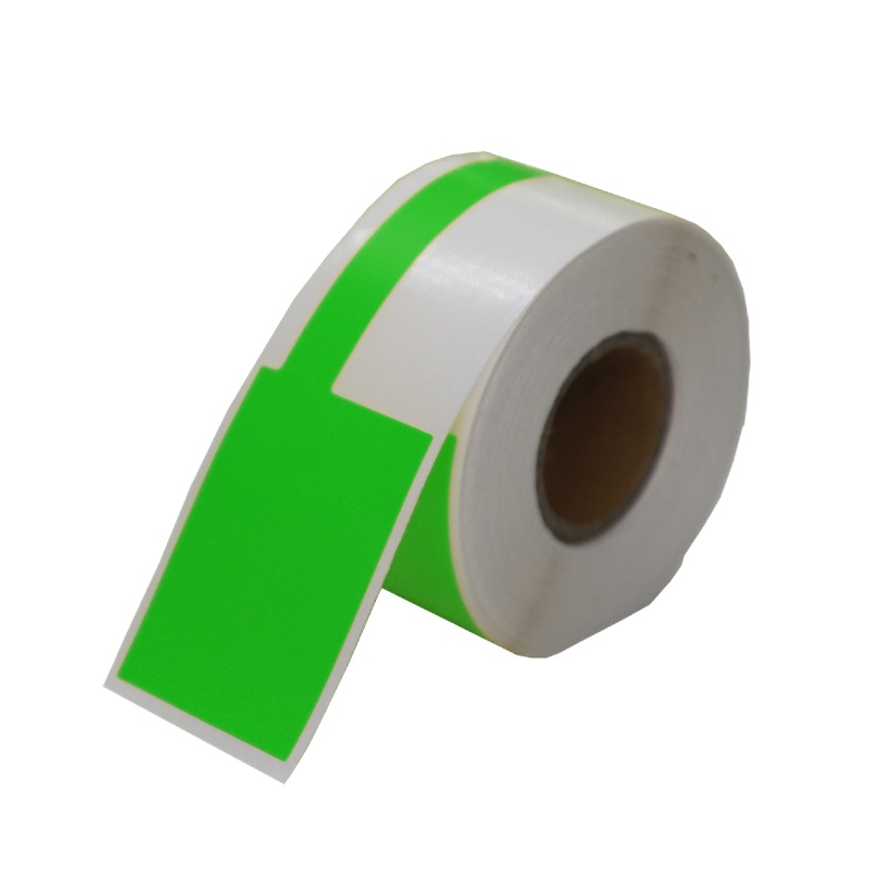 百刻 SF-03GR 线缆标签 30*45+50mm 150张/卷 绿色