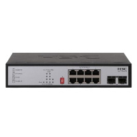 华三(H3C)MS4010 8口千兆安防交换机 非网管二层企业级监控专用交换机