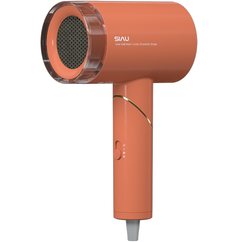 SIAU/诗杭吹风机家用负离子护发不伤发低辐射母婴孕妇用电吹风筒-珊瑚橘