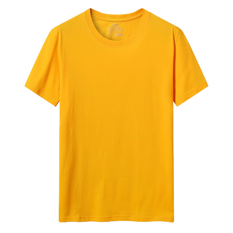 卡帝乐鳄鱼(100%棉) 夏季新款男士圆领短袖T恤纯色时尚百搭上衣