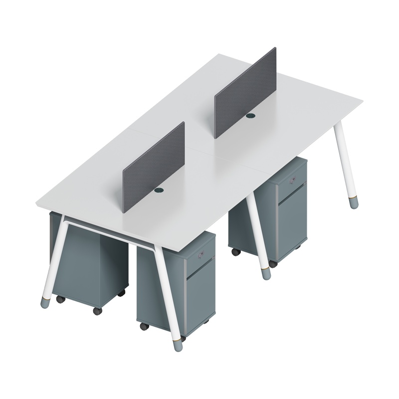 科朔 办公桌职员桌 员工桌 四人位屏风办公桌 KS-09B2404