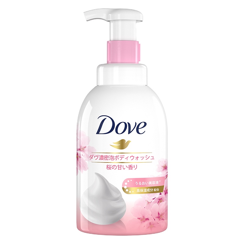多芬(Dove)沐樱花甜香 浓密沐浴泡泡400ML