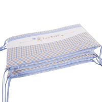 俩个宝宝婴儿床围防撞围儿童全棉可拆洗宝宝床上用品四件套纯棉拼接挡布