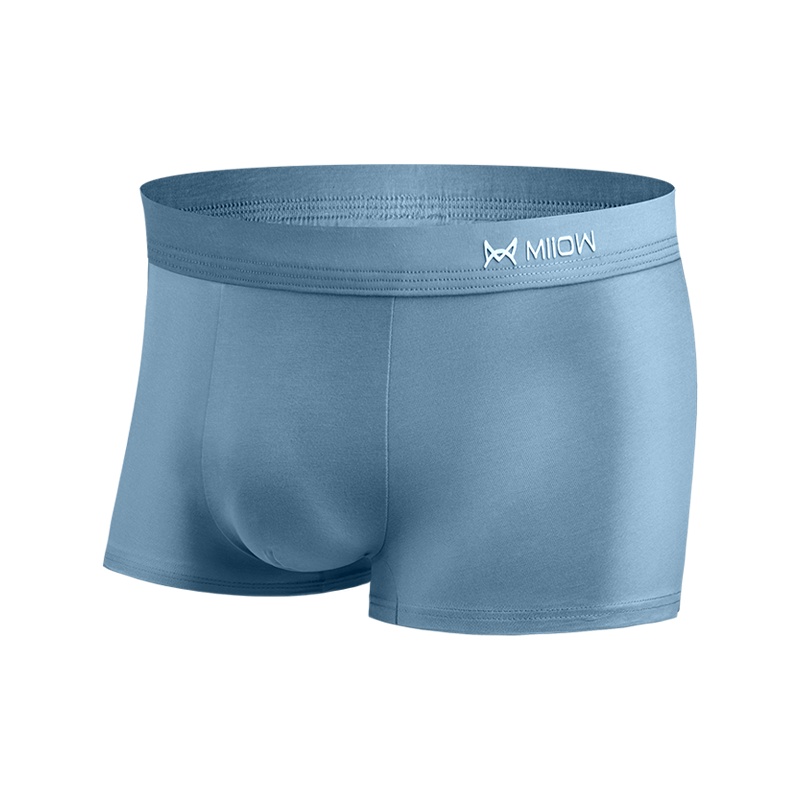 猫人50支高弹长绒棉男士短裤内裤平角裤石墨烯单向导湿抑菌里裆