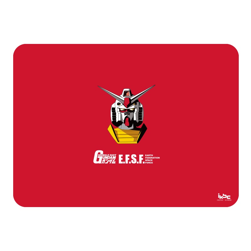 ikbc RX-78-2高达定制超薄鼠标垫桌垫红色 电竞游戏家用电脑办公小号[官方旗舰店]