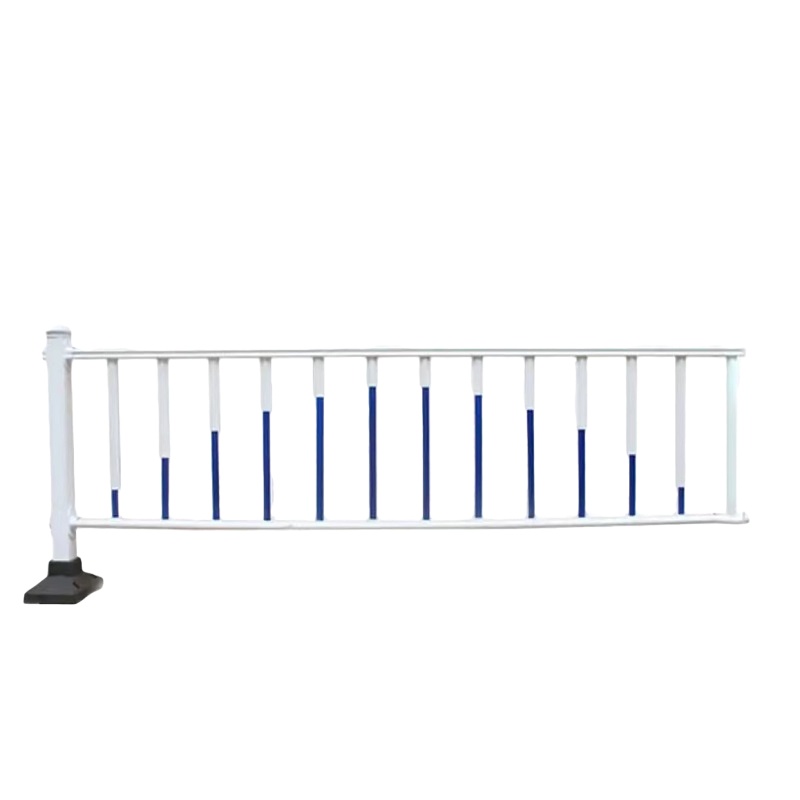 熙消天下 城市道路护栏锌钢护栏围栏交通设施马路防撞活动护栏 0.6高(一米价)配一个立柱和底座 WL-01
