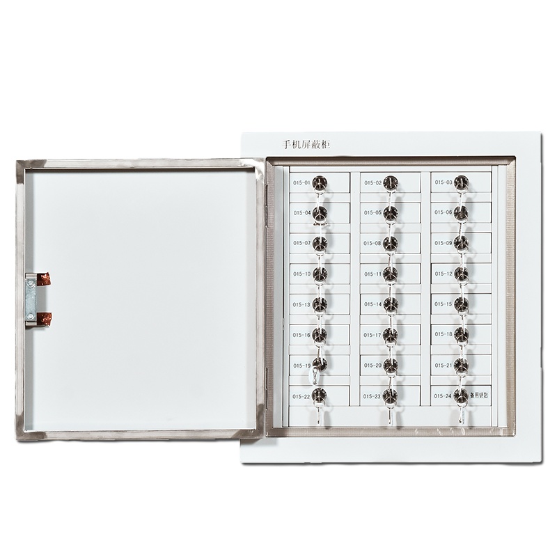 埔盾 办公家具16格手机信号屏蔽柜落地款 工厂学校部队会议手机信号屏蔽柜手机存放柜寄存柜箱收纳柜壁挂式