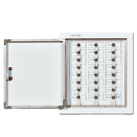 埔盾 办公家具16格手机信号屏蔽柜落地款 工厂学校部队会议手机信号屏蔽柜手机存放柜寄存柜箱收纳柜壁挂式