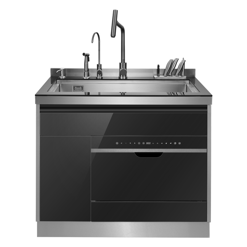 欧尼尔(OUNIER)LPX-901 集成水槽洗碗机一体机一体柜