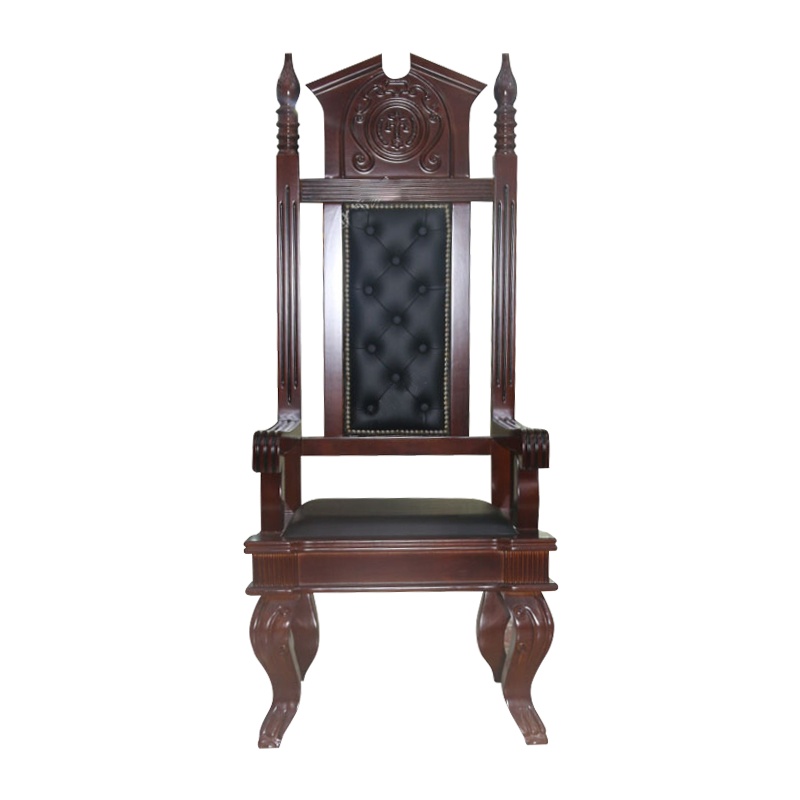 汉诺鑫威法庭真皮实木审判椅法官椅 法庭主审椅文员椅子陪审椅子真皮椅办公家具[工厂现做 7天内发货]