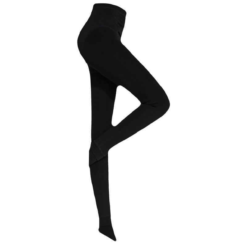 加绒加厚压力瘦腿打底裤 黑色咖色连裤袜