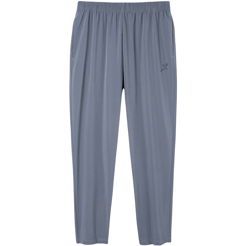 特步男装2019新款运动梭织长裤轻薄健身裤休闲裤