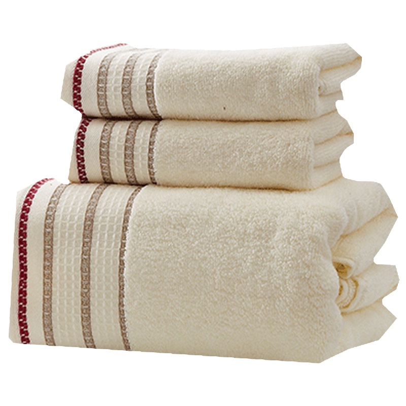 恒源祥 HYX032MJ 蜂窝丝带浴巾三件套yjj 单位:件