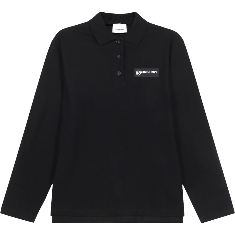 BURBERRY 博柏利 女款 棉质超大号长袖POLO衫 80245421