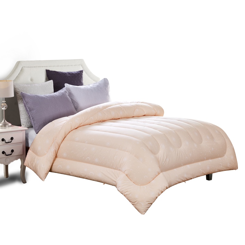安睡宝杜邦七孔纤维被春秋被单双人加厚全棉被芯保暖被子冬被