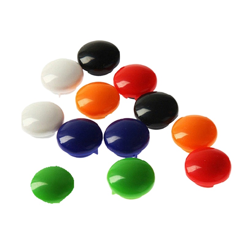 得力 7824 磁钉 直径20mm/12片/6色 混色