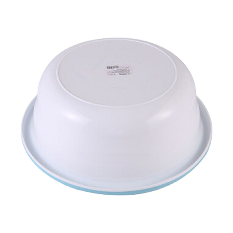 小海牛 时尚双色盆 蓝 39cm 塑料盆