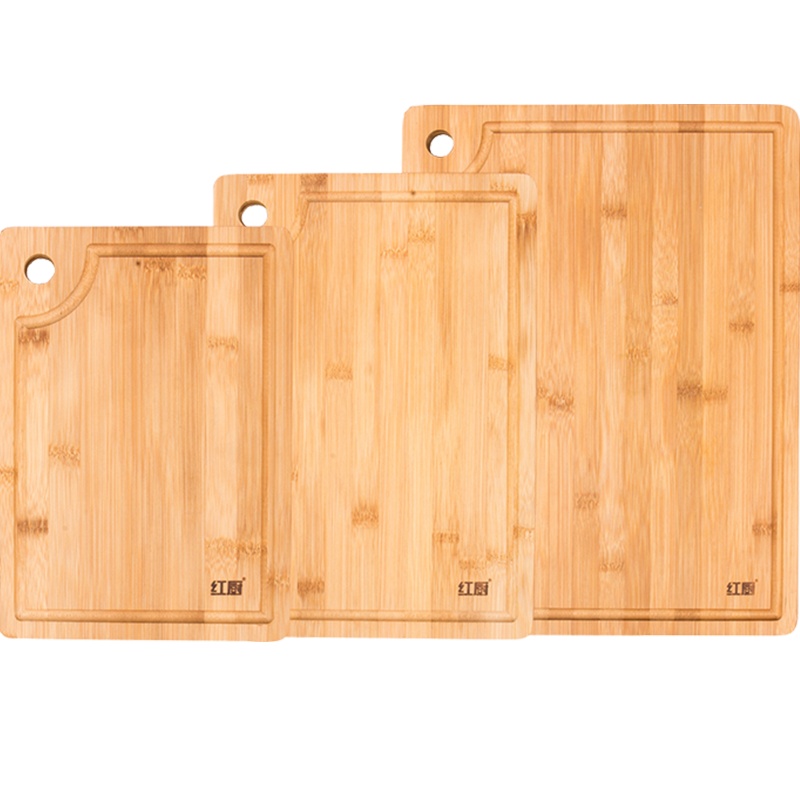 红厨切菜板擀面板家用占板防霉粘板砧板面板案板家用竹菜板 280mmx220mm