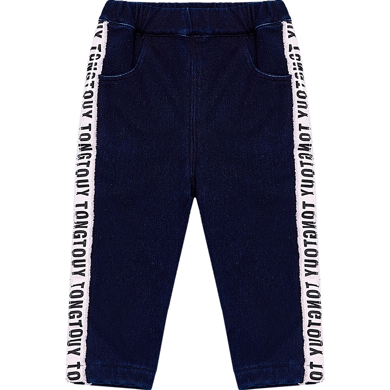 婴姿坊童装2018秋冬新款女童洋气长裤女孩儿童裤女小童加厚裤子