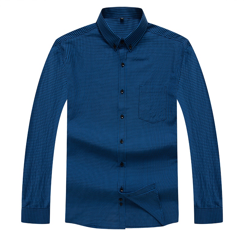 PMMP潮牌大码男士衬衣春秋新款潮流格子休闲百搭宽松长袖大码外套衬衫