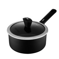 爱仕达锅具奶锅NL16A3WG 哑光黑 一锅多用 磁炉明火通用