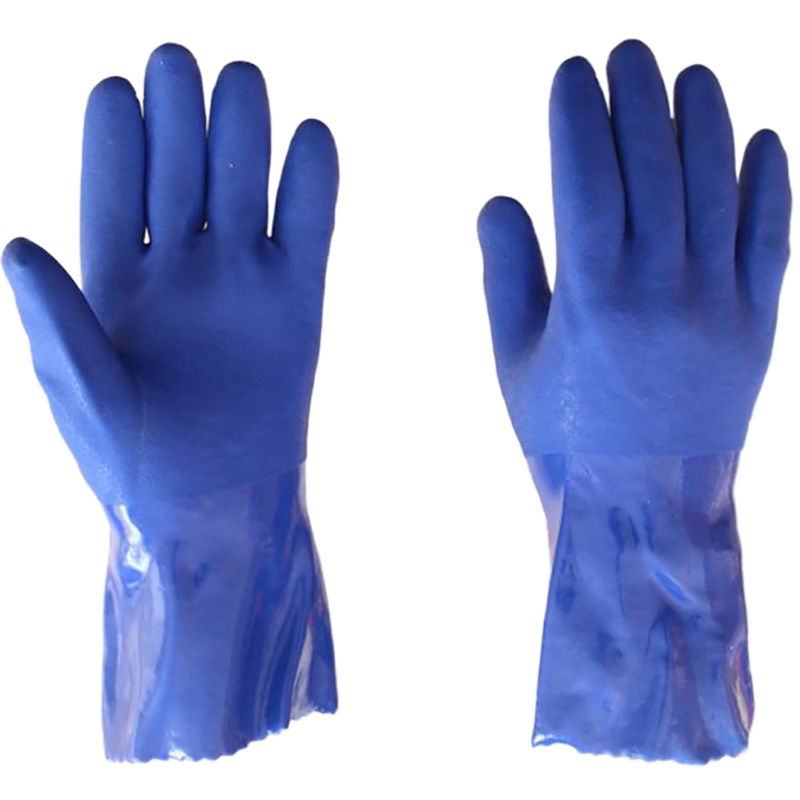 企购优品 春蕾 PVC耐油手套劳保防护工作手套 901 单双装