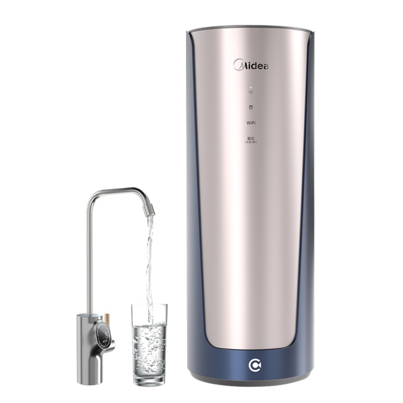 美的（Midea）厨下式家用直饮阿尔法净水器400G 智能数显水龙头 去病菌 净水机 纯水机 MRO1890-400G
