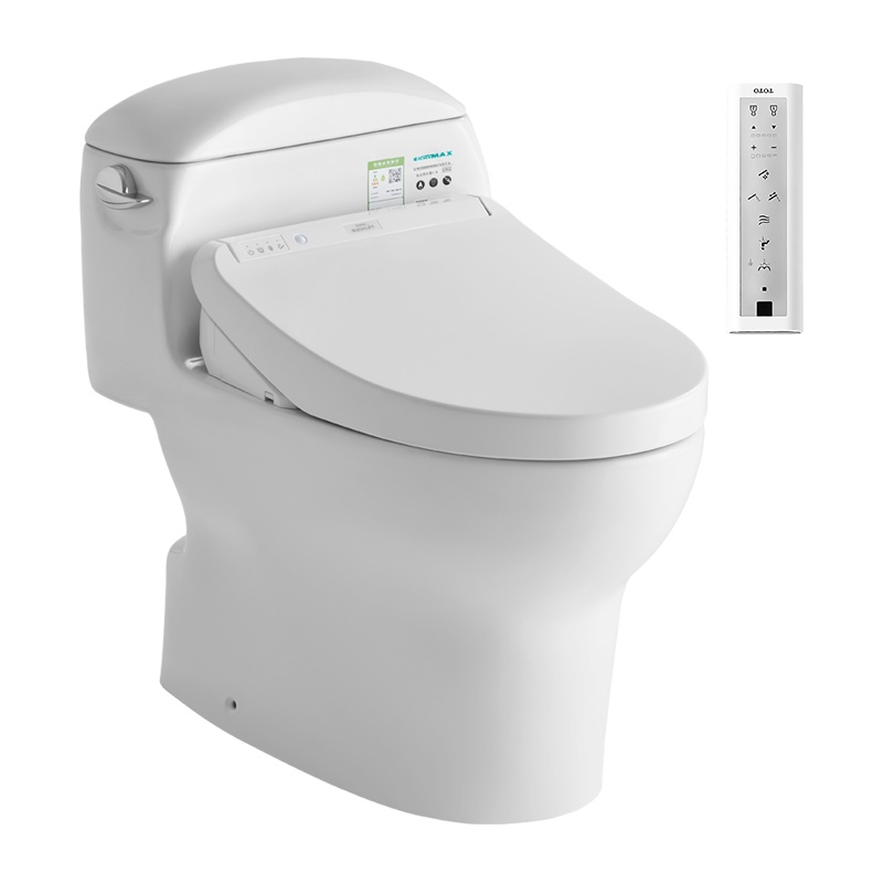TOTO家用抗菌智能马桶喷射虹吸冲水电动座便器智能坐便器CW988REBT+TCF7932ECS(02)