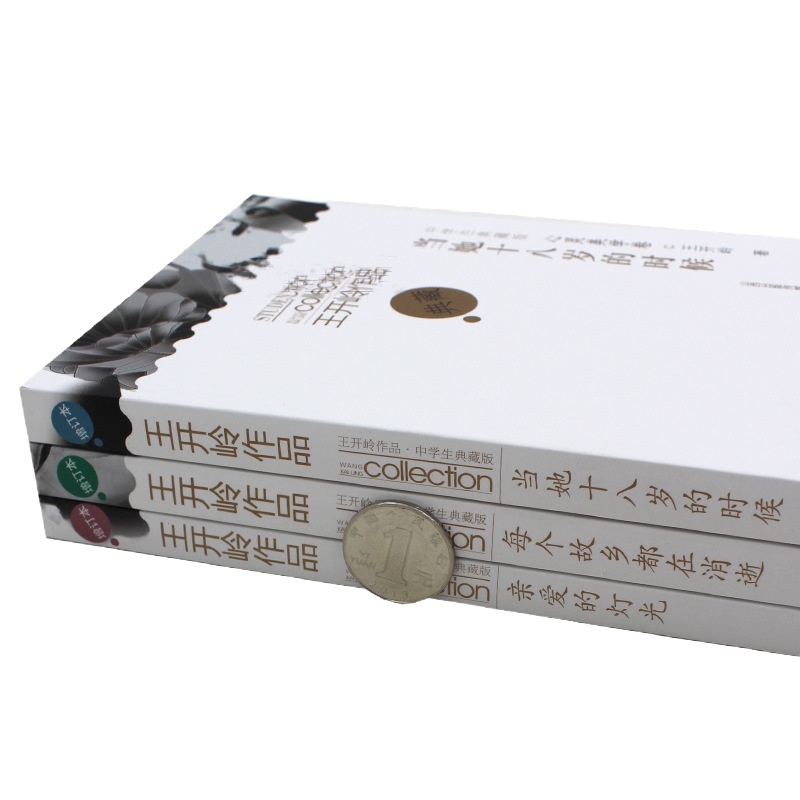 王开岭作品三册 中学生典藏版 正版 每个故乡都在消逝 亲爱的灯光 当她十八岁的时候 铁凝赵丽宏散文集 课外青少年文学