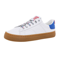 飞跃(FEIYUE)女款低帮小白鞋百搭透气运动板鞋